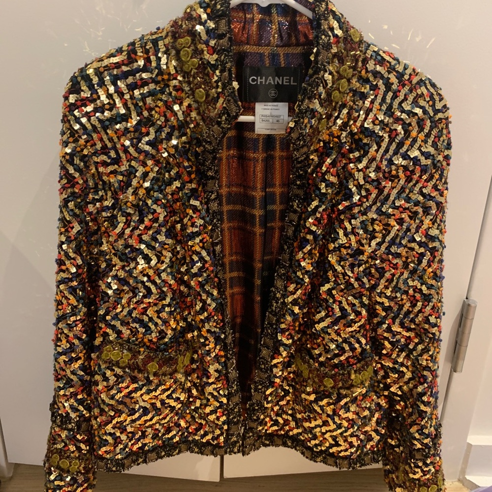 Chanel Paris- Byzance Tweed jacket